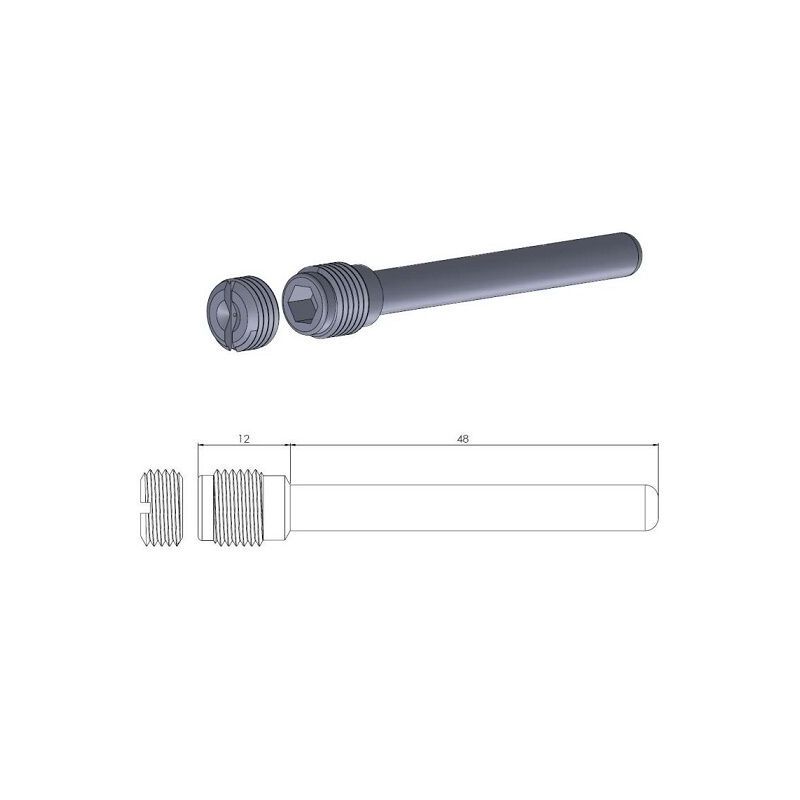BRAKE PAD PIN OEM REPLACEMENT - 17020377
