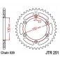 Couronne JT SPROCKETS 51 dents acier standard pas 520 type 251