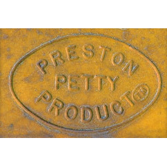 Garde-boue arrière PRESTON PETTY Vintage MX jaune