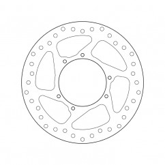 Disque de frein BREMBO Oro 68B407N3 rond fixe