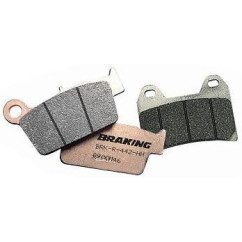 Plaquettes de frein BRAKING 686CM44 métal fritté