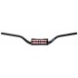 Guidon Ø28,6mm sans barre RENTHAL Fatbar® Trial 100 titane/mousse noire