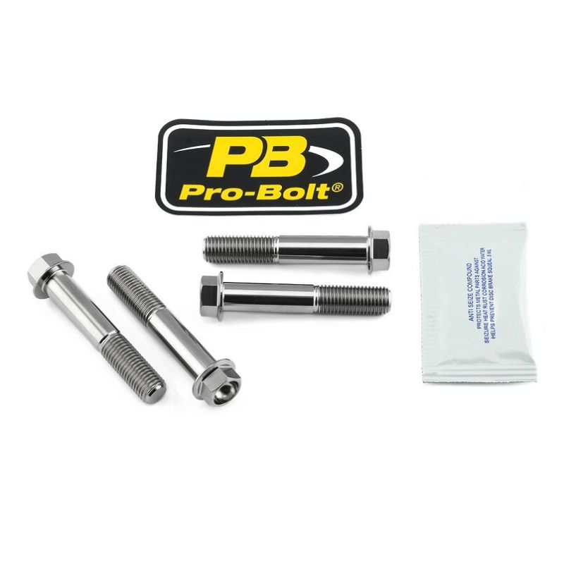 BRAKE CALIPER MOUNTING BOLT KIT TITANIUM