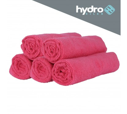 Lot de 5 serviettes en microfibre de qualité Hydrosilex