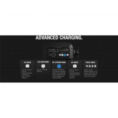 Chargeur de batterie NOCO Genius2 6/12V 2A montage direct