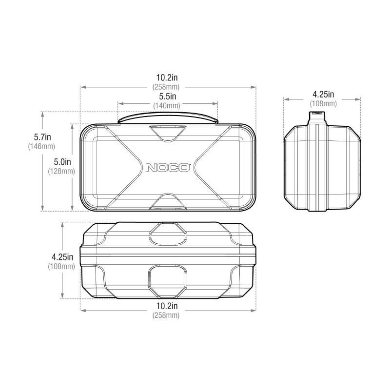 Boîtier de protection NOCO Boost XL