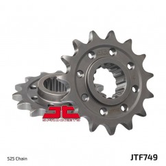 Pignon JT SPROCKETS 14 dents acier standard pas 525 type 749