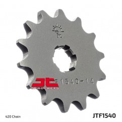 Pignon JT SPROCKETS 14 dents acier standard pas 420 type 1540