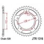 Couronne JT SPROCKETS 39 dents acier standard pas 520 type 1316