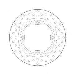 Disque de frein arrière BREMBO Serie Oro 68.B407.P7 rond fixe Honda 1000 Africa Twin