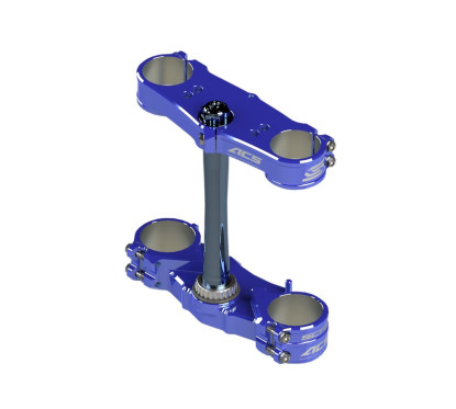 Té de fourche SCAR bleu offset 16mm KTM Husqvarna