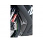 Protection de radiateur R&G RACING titane Kawasaki Ninja ZX-10R