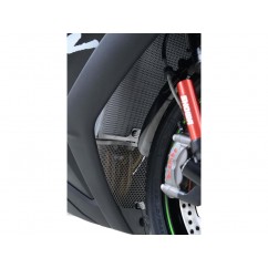 Protection de radiateur R&G RACING titane Kawasaki Ninja ZX-10R