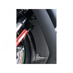 Protection de radiateur R&G RACING titane Kawasaki Ninja ZX-10R