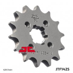 Pignon JT SPROCKETS 14 dents acier standard pas 428 type 1425