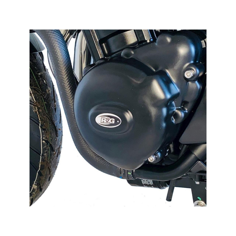 Couvre-carter gauche R&G RACING noir Kawasaki Z900RS