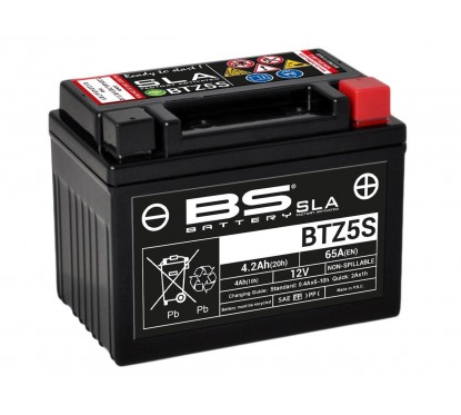 Batterie BS BATTERY BTZ5S SLA sans entretien activée usine