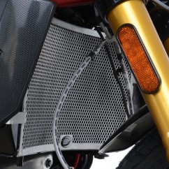 Protection de radiateur d'huile R&G RACING noir Indian FTR 1200