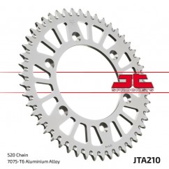 Couronne JT SPROCKETS Aluminium Ultra-light anti-boue 210-520