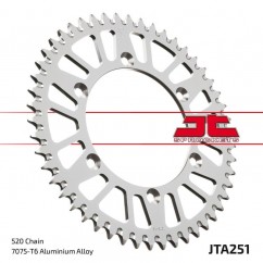 Couronne JT SPROCKETS Aluminium Ultra-light anti-boue 251-520