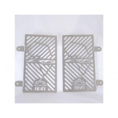 Protection de radiateur gravée R&G RACING inox Honda CRF 1100