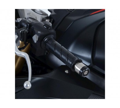 Embouts de guidon R&G RACING noir Honda CBR650R