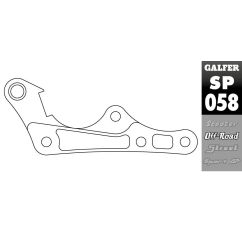 BRAKE CALIPER RELOCATION ADAPTOR - 17040604