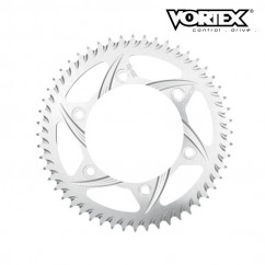 Couronne VORTEX - YAMAHA R6 99-02 530 Conv - Argent (ref:642)