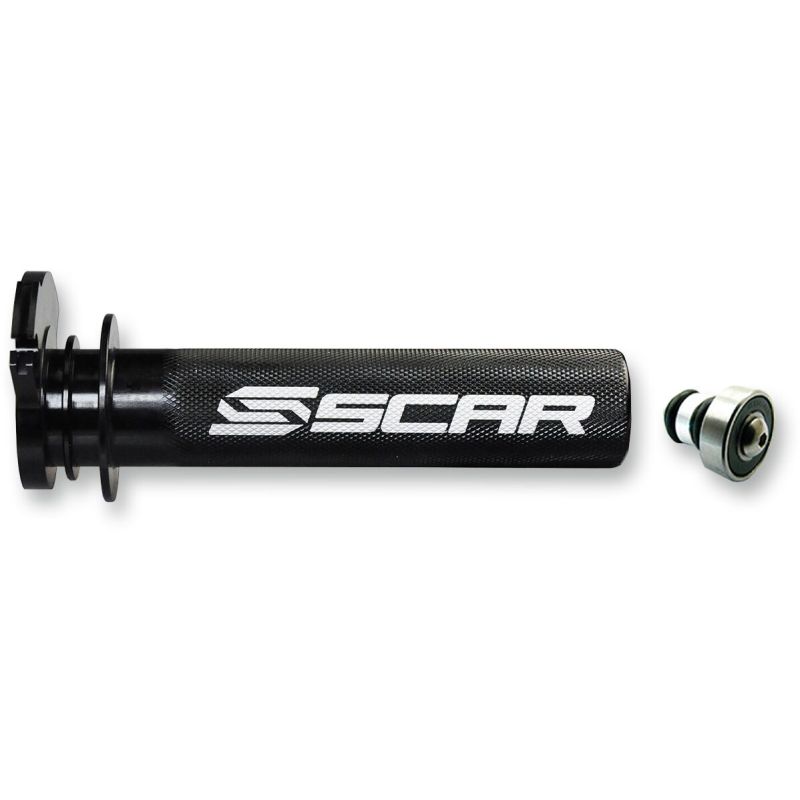 ALUMINUM THROTTLE TUBE & BEARING BLACK - 06320702