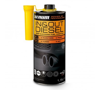 IN & OUT Diesel  XENUM - 1.5L - Nettoyant curatif diesel haute performance