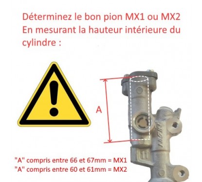 Pion Handbrake pour système double frein ENDURO & CROSS