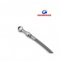 DESTOCKAGE - Durite Aviation 160cm INOX - Raccords 0 / 0 INOX