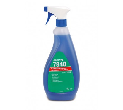 Solution dégraissante LOCTITE 7840 - spray 750ml