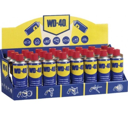 Présentoir WD-40 + aérosol 24x400ml