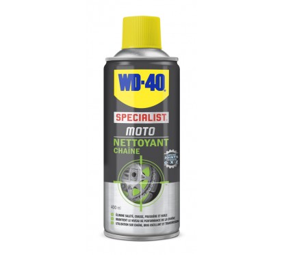 Nettoyant chaîne WD-40 Specialist® Moto - Spray 400 ml