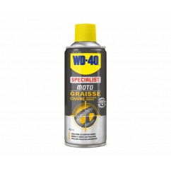 Graisse de chaîne WD-40 Specialist® Moto conditions humides - Spray 400 ml