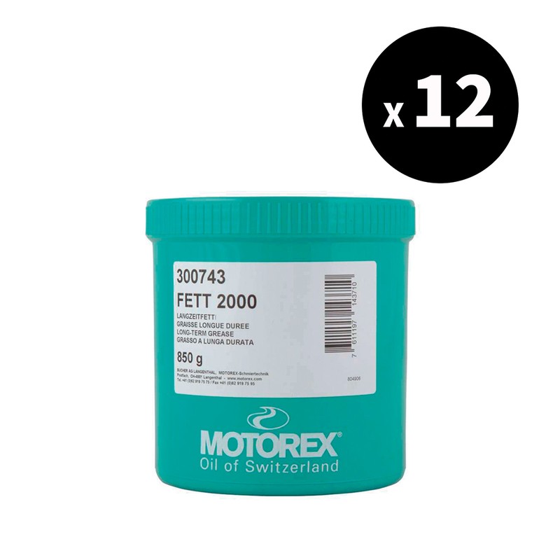 Graisse long terme MOTOREX Long Term 2 - 850ml x12