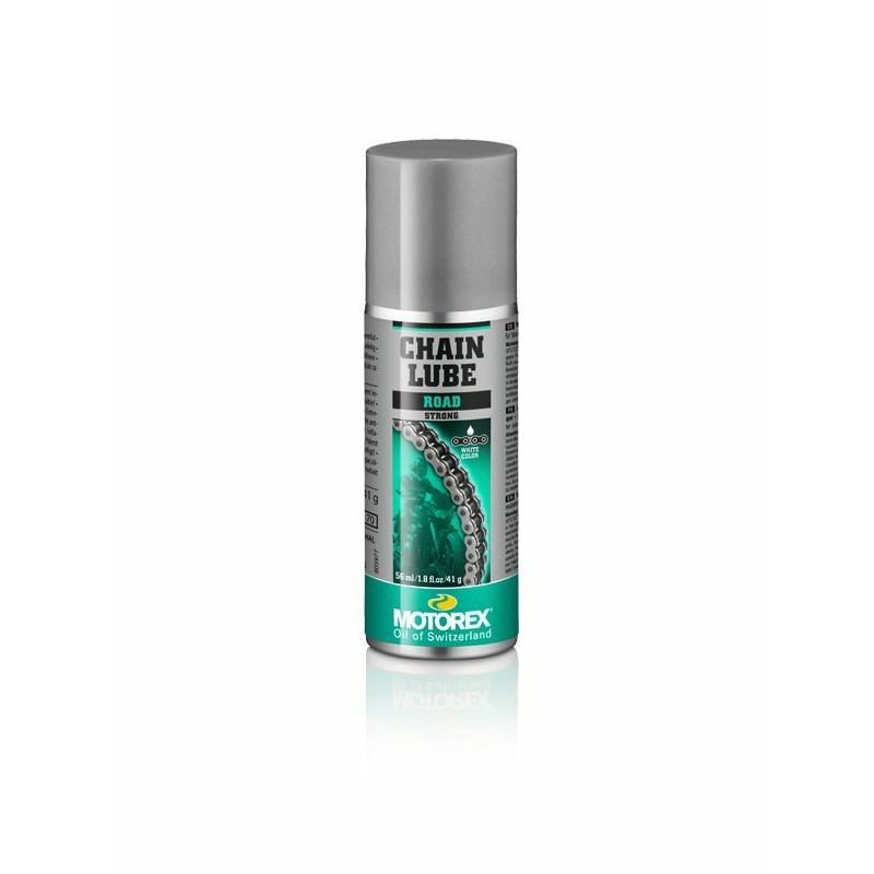 Lubrifiant chaîne MOTOREX Chainlube Road Strong - carton présentoir de 12  spray 56ml