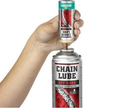 Lubrifiant chaîne MOTOREX Chainlube Racing - carton présentoir de 12 spray 56ml