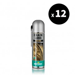 Lubrifiant chaîne MOTOREX Chainlube Racing - spray 500ml x12