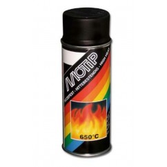 Peinture haute température MOTIP Noir - spray 400 ml