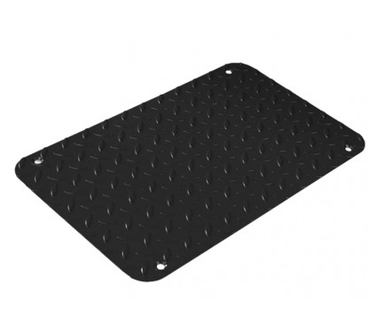 Plaque antidérapante BIKE LIFT 550x340mm noir - PZA