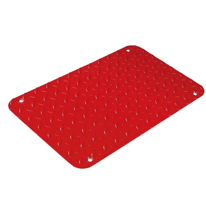 Plaque antidérapante BIKE LIFT 550x340mm rouge