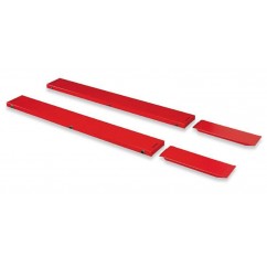 Extensions latérales BIKE LIFT standard rouge 210x30cm pour MAX 504 - SW-516