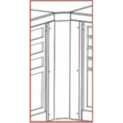 Meuble d'angle BIKE LIFT modèle classique - MF-PANG-900