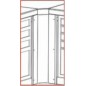 Meuble d'angle BIKE LIFT modèle classique - MF-PANG-900