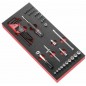 Module d'outils FACOM douilles/cliquet 1/4'' - plateau mousse