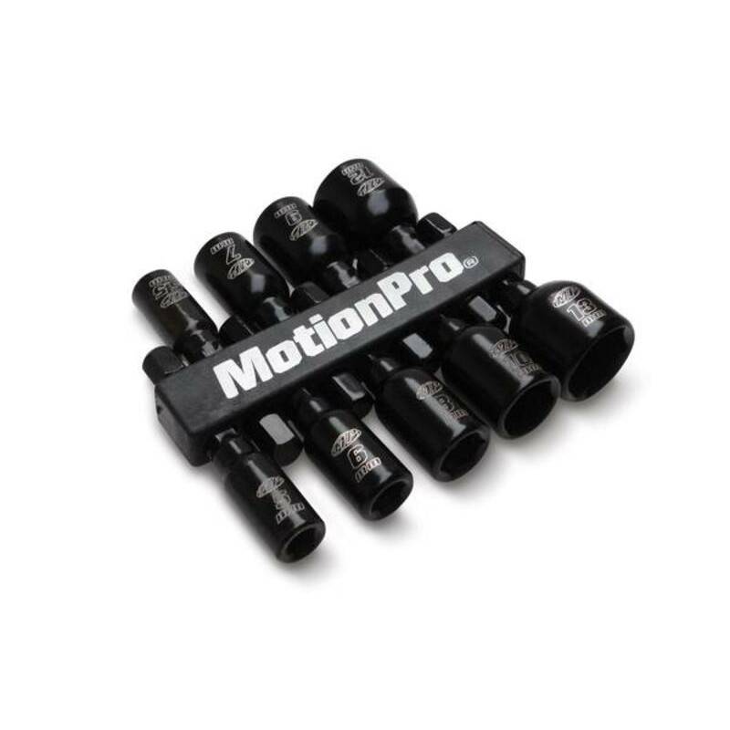 Jeu de 9 embouts MOTION PRO 1/4'' à douilles magnétiques