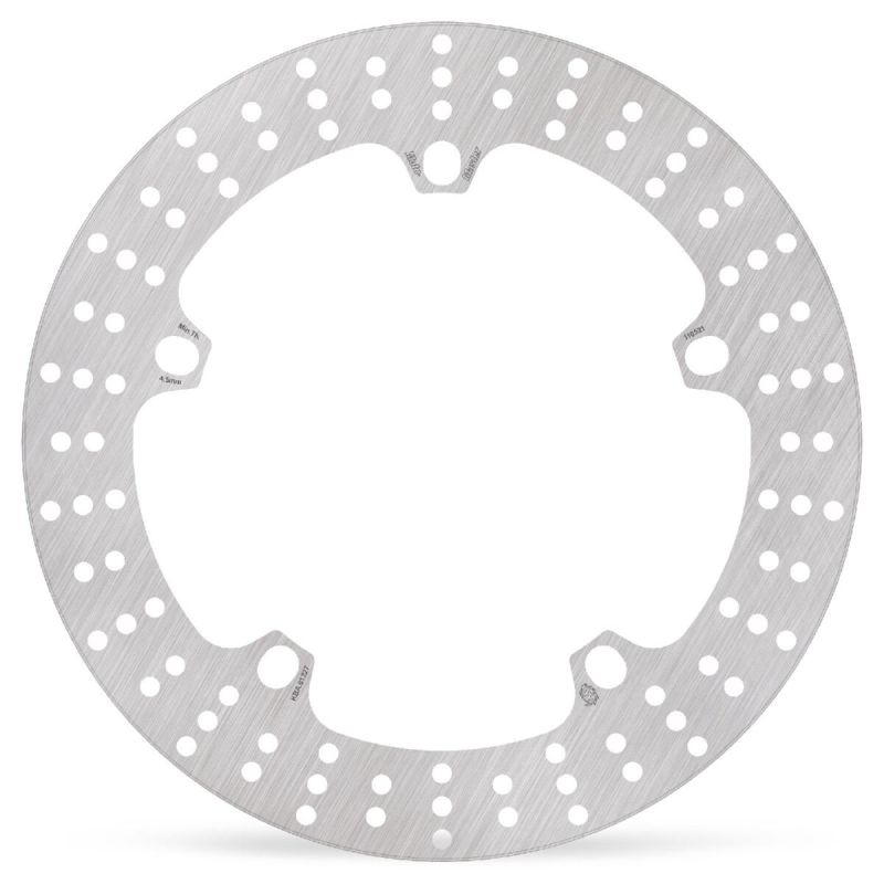 BRAKE ROTOR FIXED HALO ROUND NATURAL