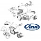 Fronton ARAI QV-PRO